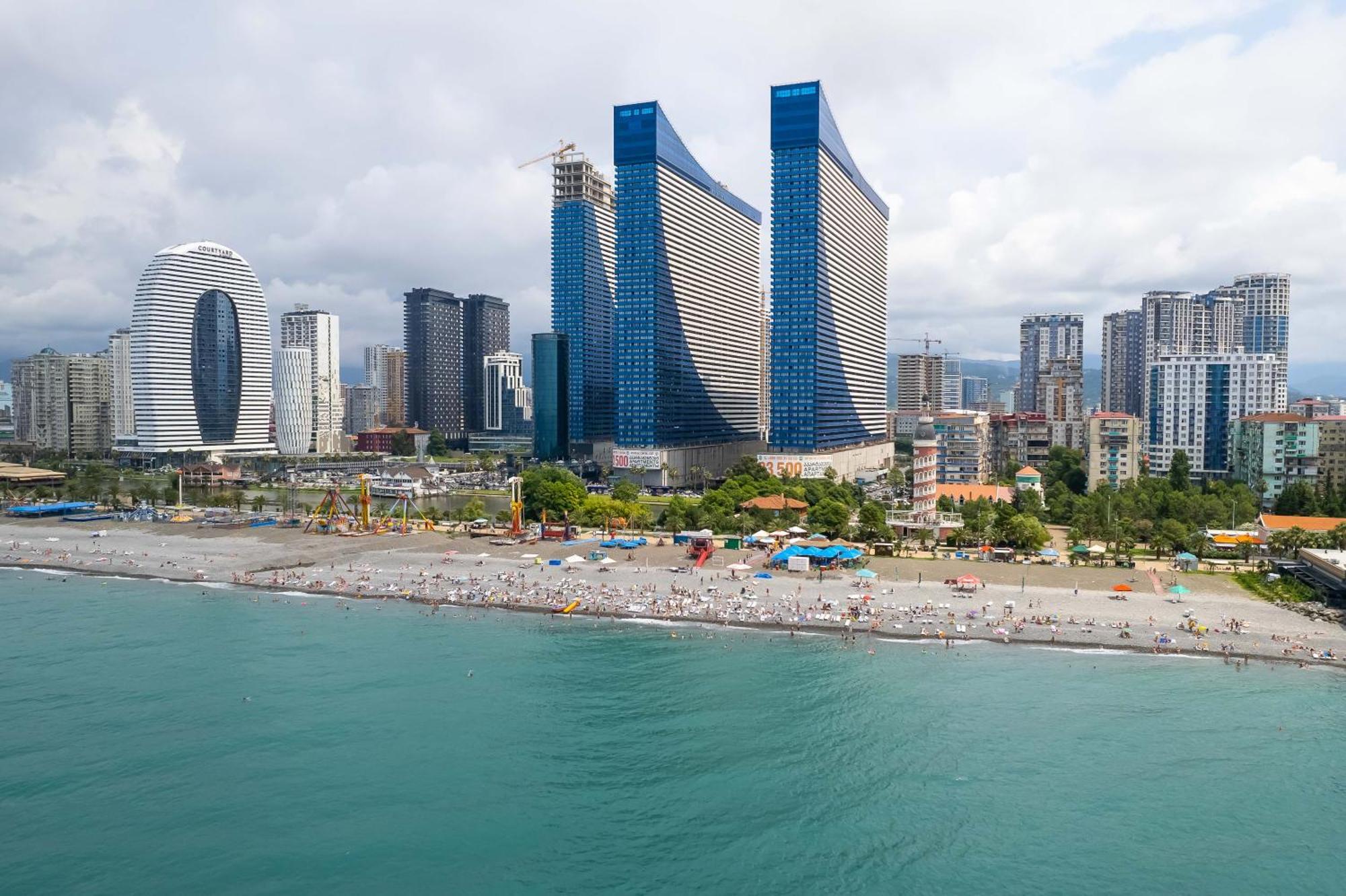 Orbi City Sea View Apartment Batumi Exterior photo